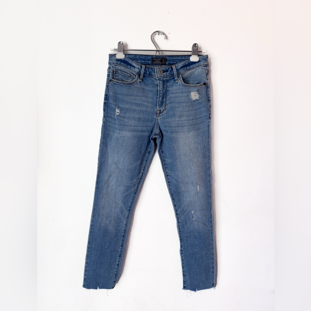 Abercrombie & Fitch Jeans Ultra High Rise Super Skinny Ankle Size 4/27